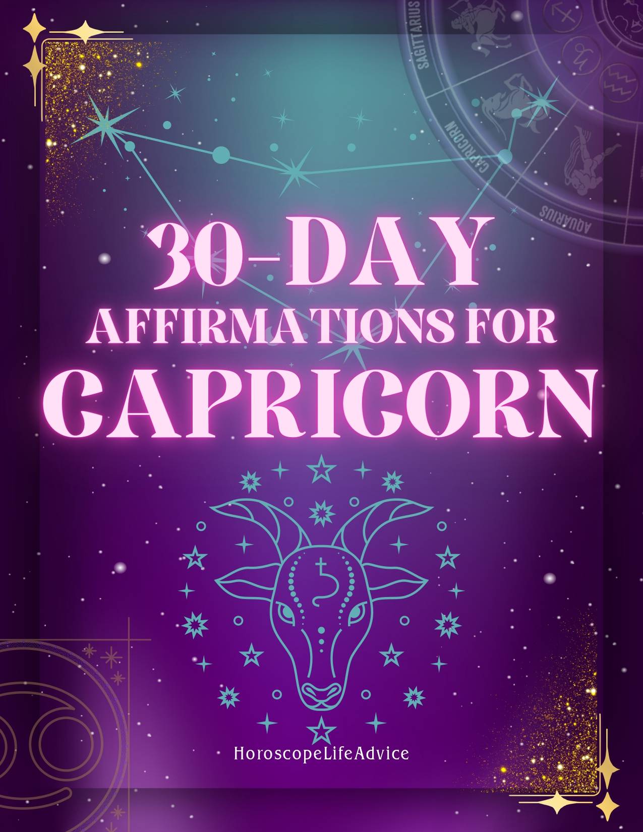30 Day Affirmations for Capricorn